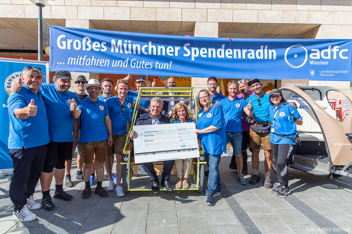 Viertes Münchner Spendenradln